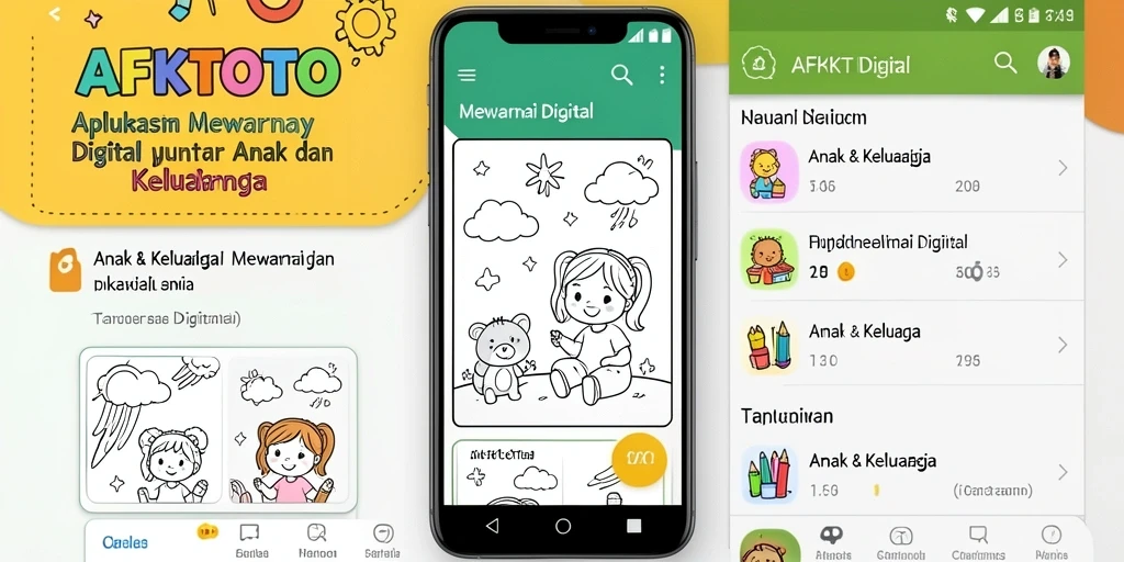Antarmuka aplikasi AFKTOTO yang interaktif dan menyenangkan untuk anak-anak.