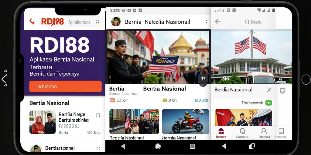 Tampilan antarmuka RDI88 yang modern dan informatif.