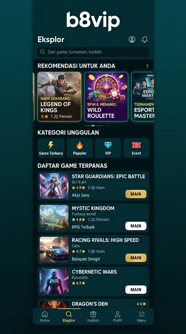Temukan Aplikasi Populer & Kanal Uji di b8vip — Semua Dalam Satu Tempat